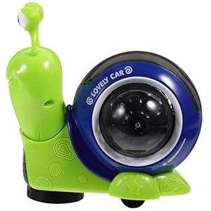 NAMOARLY Interactive Crawling Snail Toy for Babies Flashing Lights & Sounds Early Educational Moving Toy for Ideal for Developmental Play ‘ Learning Fun for Boys &