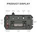 POWO Carlife Battery Box for 30Ah/20Ah/10Ah, Waterproof Battery Box with Anderson Plug and Dual QC3.0, 12V Marine Case 30Amp Connectors for Lifepo4, RV, Camping, Boat, Trailers, Hunting