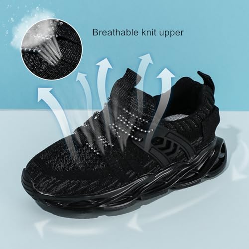 DADAWEN Boys Girls Sneakers Kids Lightweight Breathable Tennis Athletic Running Shoes for Toddler/Little Kid/Big Kid3