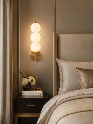 Image of FILLISKA Led Wall Highlighter Light, 3-in-1 Colour Changing, Luxurious Wall Decor (12 Watt White & Gold-323)