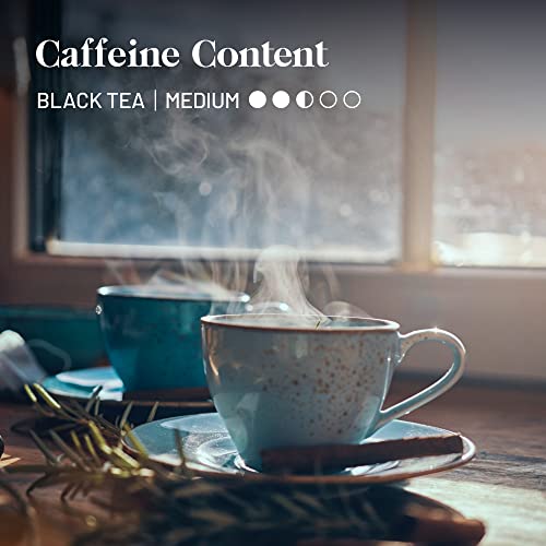 Kusmi Tea Earl Grey & Intense Gift Set - 24 Enveloped Muslin Tea Bags - Includes Earl Grey, Anastasia, Prince Vladimir, Bouquet of Flowers No.108 & St. Petersburg