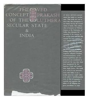 Hardcover The Concept of the Secular State and India Book