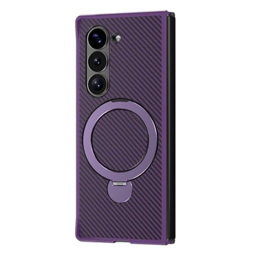 MEIXIAO(�~�J����) forSamsung Galaxy Z Fold 6�}�O�l�b�g�P�[�X�A��]�܂��݃u���P�b�g�J�o�[�Y�f�@�ۃe�N�X�`���X�N���[���J�����ی�P�[�X,���F,ZFOLD6