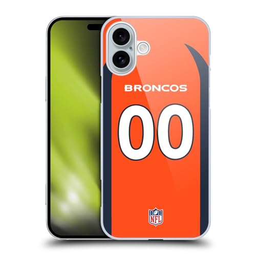 Coque Denver Broncos iPhone 1 Personnalisable Numéro Football Protection Arrière Dure