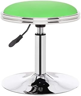Swivel Stool Chair Height Adjustable Bar Stools- Liftable Stool Disc Base Round Stool Household Rotatable Decorative Stool Laboratory Work Stool Cosmetic Stool Beauty Salon Stool for Kitchen,Salon,Bar