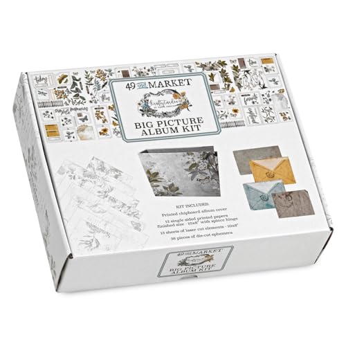 49 And Market Big Picture Album Kit-Krafty Garden