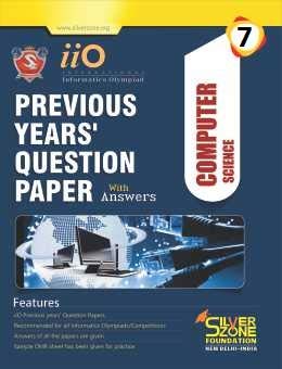 IIO 7 International Olympiad of Informatics (Computers) Class 7 Previous Year Question Papers with Answers Latest Edition