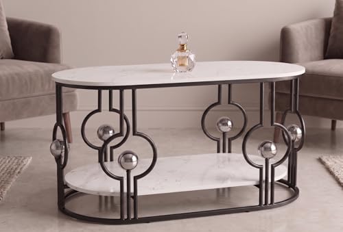 Image of Coffee Table (Ball Black White)