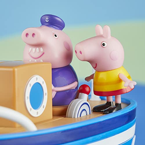 Barquinho do Vovô Pig - Veículo com Figura Peppa Pig Peppa’s Adventures - F3631 - Hasbro