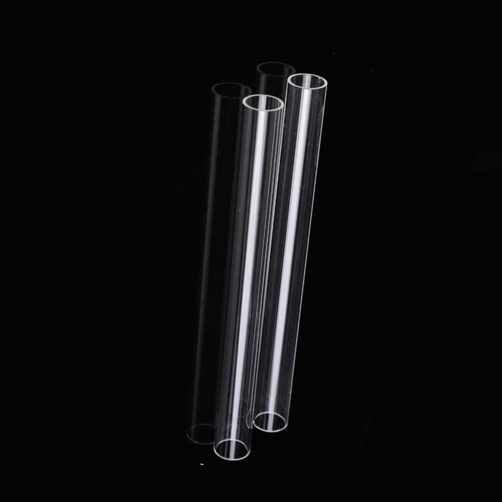 1 Pieza Tubo Vidrio Borosilicato Transparente 80Mm | Para calentador de terraza de propano(80x5x300mm)