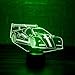 Produktbild 3D Nachtlicht Interessante Tischlampe Led 7 Farben Ändern Visual Racing Car Form USB Home Decor Fahrzeug S Reise Kind Geschenke Spielzeug
