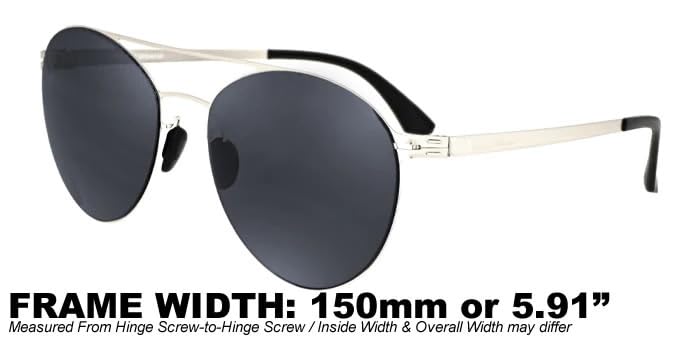 Image of FATHEADZ Oversized Polarized Sunglasses Men & Women - UV Protection RX Ready Wide Fit Eyewear for Outdoor Use - RX Ready