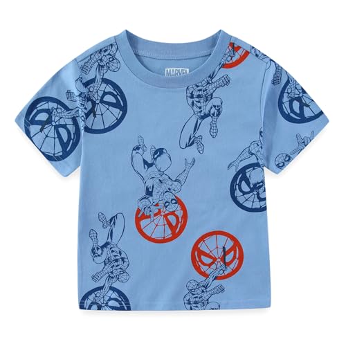 Image of Marvel Spider-Man Boys 4 Piece Mix and Match T-shirts and Shorts Set for Big Kid