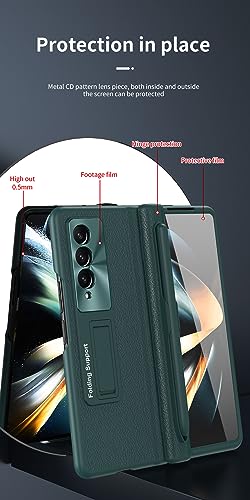 Coque Samsung Z Fold 3 avec protège-écran et charnière magnétique