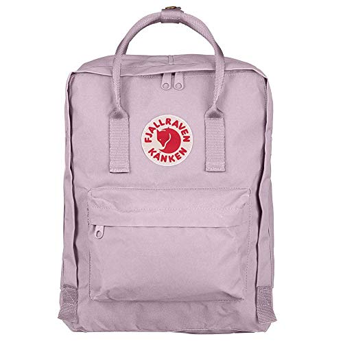 Fjällräven Kanken Backpack - Durable Vinylon Fabric, Water-Resistant, Classic Design - School, Travel, Pastel Lavender