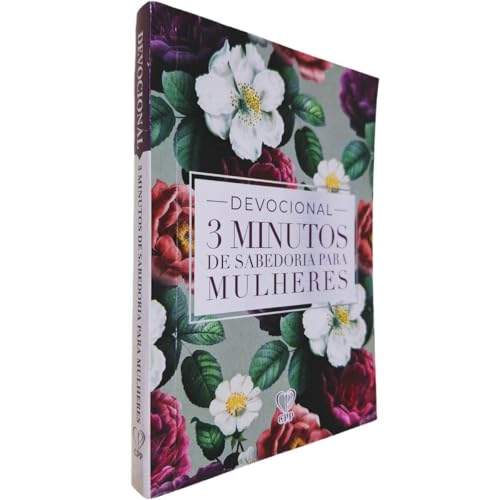 Livro devocional 3 minutos de sabedoria p/ mulheres - Roxa
