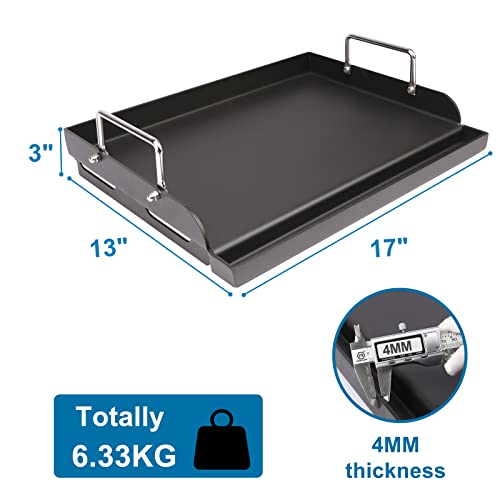 image for Uniflasy Universal Griddle Flat Top Plate 17
