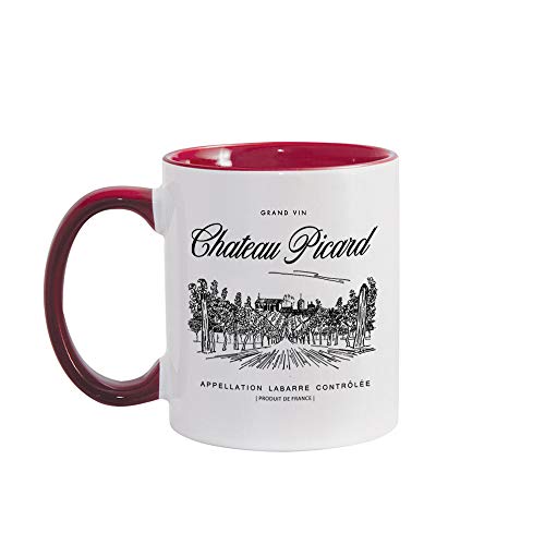 Star Trek: Picard Chateau Picard Vineyard Logo 11oz Two-Tone Mug - Officially Licensed