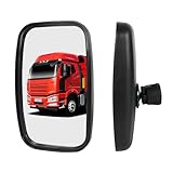 2 Stück Traktor Spiegel Universal, 27,7 x 17,3 cm PVC Rückspiegel mit Gehäuse Halterung Landwirtschaft, Rückspiegel Landtraktor, für Landmaschinen, verstellbarer Spiegel Traktor
