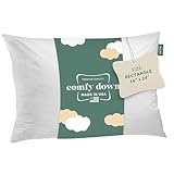 ComfyDown 95% Feather 5% Down, 16 X 24 Rectangle Decorative Pillow Insert, Sham Stuffer - Made in USA