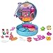 Polly Pocket - Cofanetto Spiaggia dei Delfini e Mare con Micro Bambola Polly, Sirena e Accessori, Giocattolo per Bambini 4+Anni, GTN20