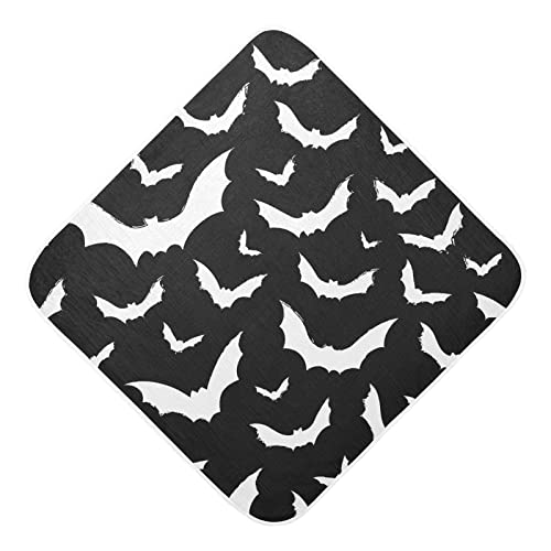 Image of xigua Bat Baby Bath Towel, Cute Ultra Soft Absorbent Hooded Baby Towel Newborn, Infant & Toddler, 35 x 35 Inch