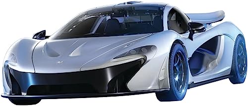 Airfix QUICKBUILD McLaren P1 White Car Model Kit - Construction Toys for Boys & Girls 6+ - Model Car Starter Kit for Kids - Easy Build Model Vehicle with No Glue - Cars Model Building Set