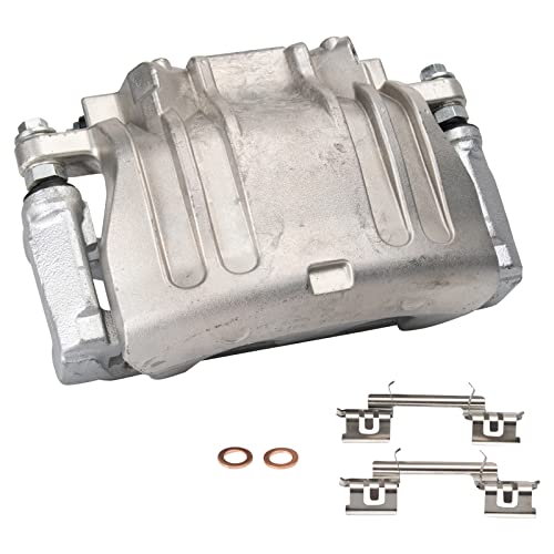 Image of TRQ Front Left Right Brake Caliper w /Bracket Driver Passenger Side | For 2005-2011 Chrysler 300 2009-2011 Dodge Challenger 2006-2011 Charger 2005-2008 Magnum
