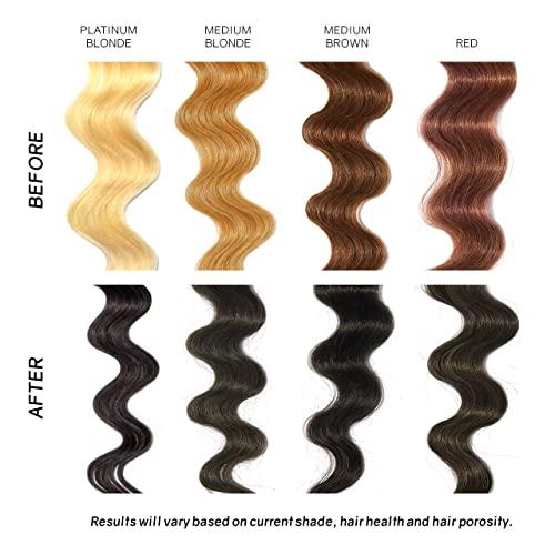 OVERTONE Haircare Color Depositing Conditioner - 8 oz Semi Permanent Hair Color with Shea Butter & Coconut Oil - Temporary Hair Color Dye - Vegan, Cruelty-Free - Extreme Silver - Thumbnail 2