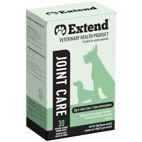 Extend Joint Support for Dogs Hip and Joint Supplement for Dogs Glucosamine Hip & Joint Support Arthritis Supplement Support Healthy Joints Mobility & Flexibility for All Dog Breeds - Made in USA