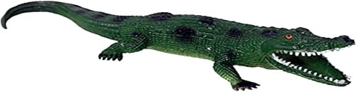 Sqweekies - Cocodrilos de Deluxebase. Réplica de cocodrilo exprimible con efectos de sonido, juguete interactivo de animales oceánicos para niños,