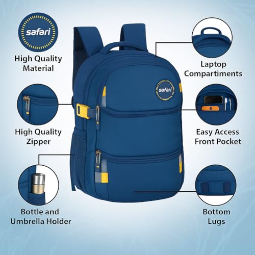 Image of Safari 36 Litre spacious /large laptop backpack,college bag, travel bag for men and women,