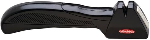 Berkley Afilador de cuchillos y herramientas reversible, color negro