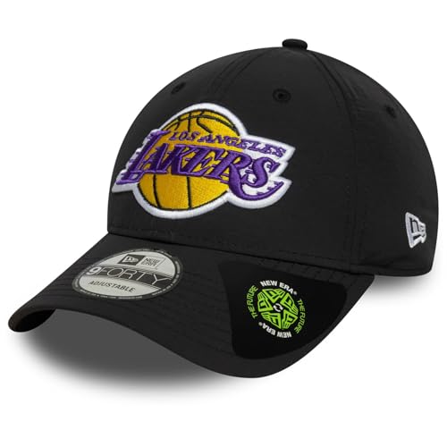 Casquette New Era Los Angeles Lakers 9Forty Snapback écoresponsable noire