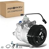 Psrorkeu CO 11245C A0002309011 A/C Air Conditioner AC Compressor W/Clutch Fits Mercedes-Benz C230 C240 C250 C280 C300 C320 CL500 CL55 2001-2012 2.3L 2.5L 3.0L 3.2L 5.0L 5.4L