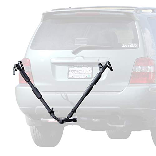 Let's Go Aero NEO™-2 Two Bike Hitch Mount V-Rack (Model B01748)