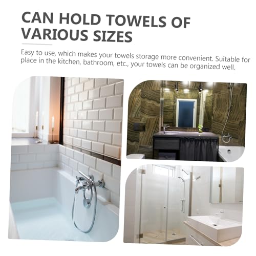 Support serviette main avec socle stable pour optimiser votre espace douche