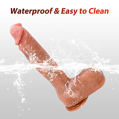 10 Inch Dildo Realistic Big Dildo Hands-Free Anal Play Adult Sex Toys For Women And Men With Strong Suction Cup, Body-Safe Soft Silicone Lifelike Huge Penis Toy With Veins Male & Female G Spot Cock #TOP5