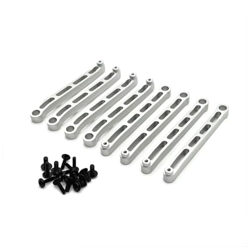 Pièces MN168 MN78 tiges fixation châssis argent robustesse métal