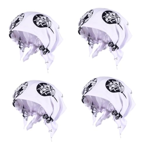 SHERCHPRY 4 Piezas Sombrero de Gorro Cocinero Gorros Cocinero a de Chef de de Restaurante japonés de Cocina as de Unisex Tela