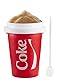 ChillFactor Coca Cola Slushy Maker - Wiederverwendbarer Slushy Maker Cup Hausgemachte Slushies Squeeze Cup Slushy Maker Küchenspielzeug