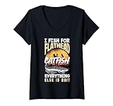 Photo Gallery donna divertente catfish hunter catfish appassionato flathead catfish maglietta con collo a v Photo Gallery donna divertente catfish hunter catfish appassionato flathead catfish maglietta con collo a v