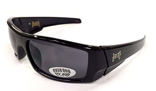Authentic Shades Darkside Black Sunglasses California Lowrider Style