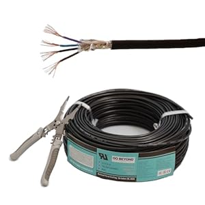 Go Beyond JQZCRCJCA Shielded Electrical Wire 320FT