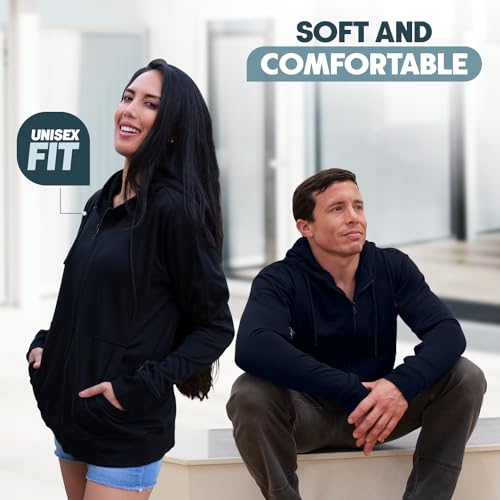 Jayour Dialysis Sweatshirts with Arm Zipper Design Port Access | Soft & Durable Fabric to Keep You Warm for Dialysis4