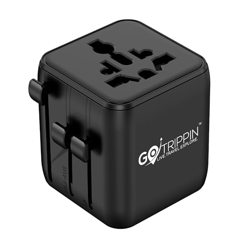 Gotrippin Universal Charger Adapter - 2500w High Power, Extra USA/Japan Socket - International...