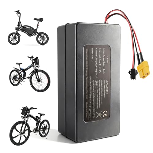 KORNORGE Ebike Battery - 36V 6Ah Built-in ebike Battery, 216Wh