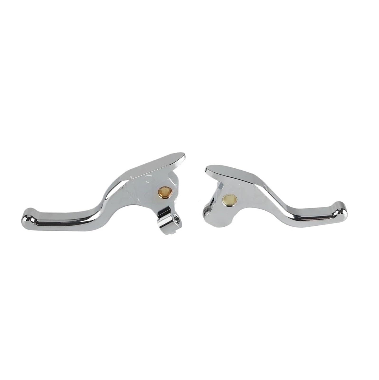 Abdktmnx 3-2-Finger Chrome Motorcycle Aluminum Accessories Clutch Brake Handle Drum Lever For Ha&Rley Touring Flhtcu/I Flhtcul Flhtkl Flhtk Fltrxs Fltrx Handlebar Clutchs Brakes Levers