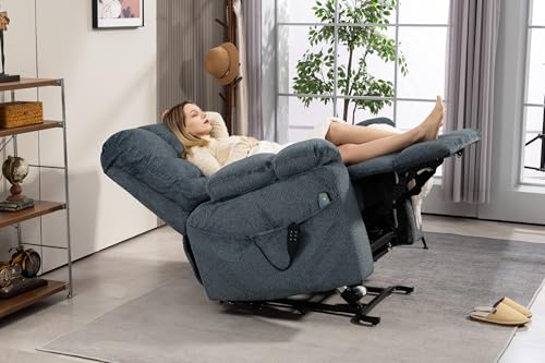 Rehousing Oversized Power Lift Recliner with Massage
