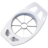 Rocky Mountain Goods Apple Slicer and Corer – Stainless Steel 8-Slice Apple Cutter with Wide Comfort Grip Handles – Quick & Even Apple Slices – Dishwasher Safe